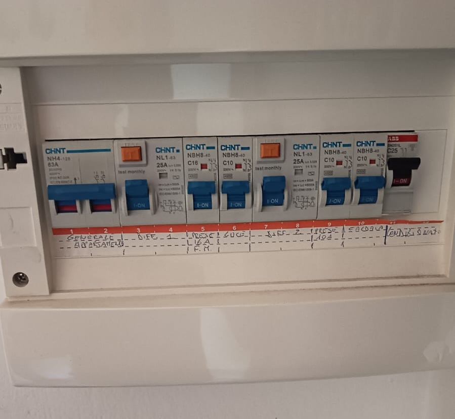 Rifacimento Quadro Elettrico Completo